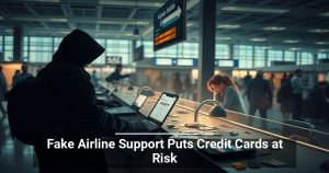 Fake Airline Support Puts Credit Cards at Risk